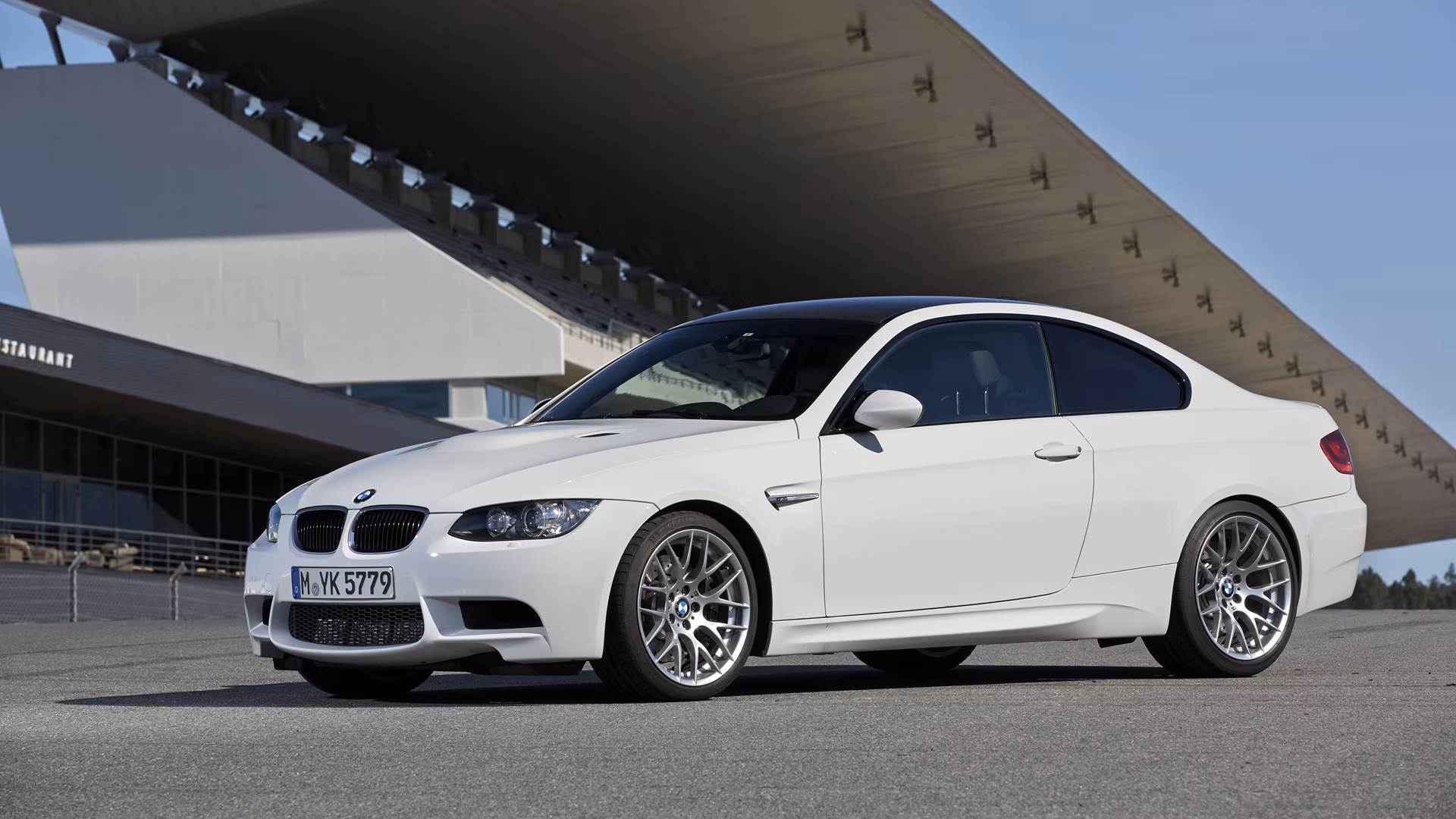 BMW E92 M3 front three-quarter