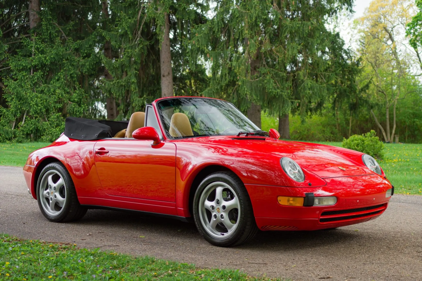 No Reserve: 36k-Mile 1996 Porsche 911 Carrera Cabriolet 6-Speed