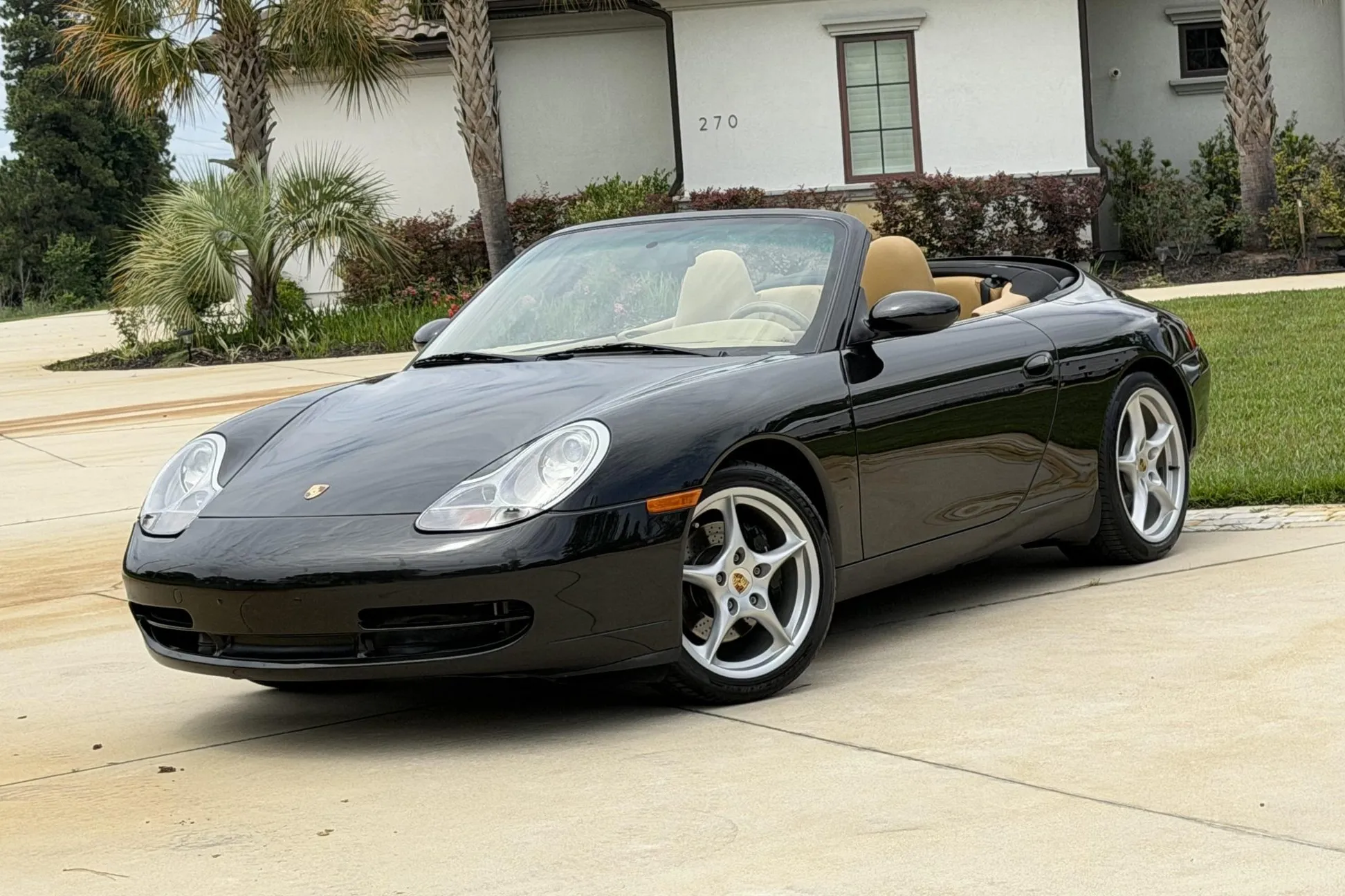44k-Mile 2001 Porsche 911 Carrera Cabriolet 6-Speed