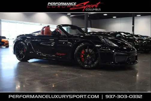 2016 Porsche Boxster Spyder