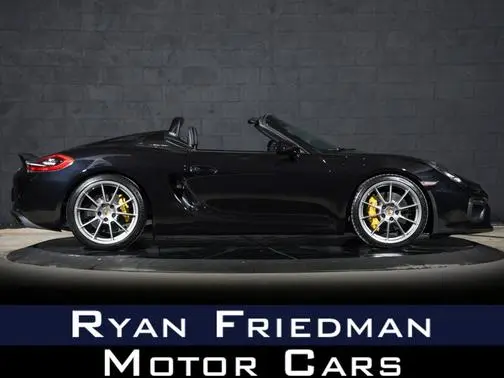 2016 Porsche Boxster Spyder