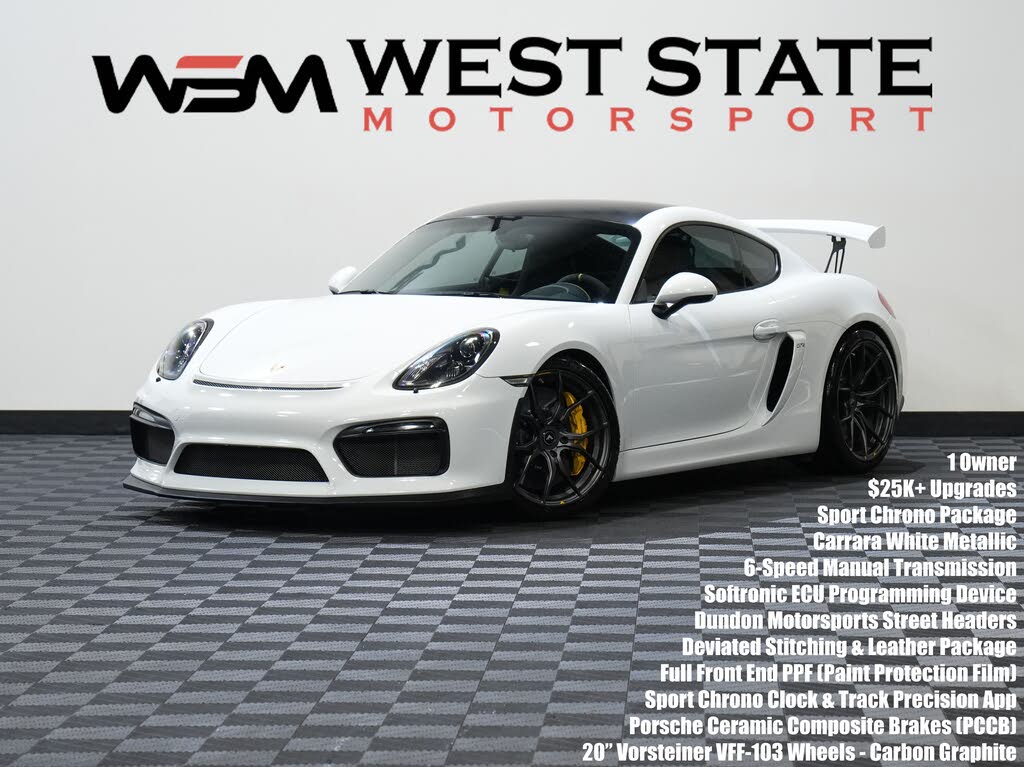 2016 Porsche Cayman GT4