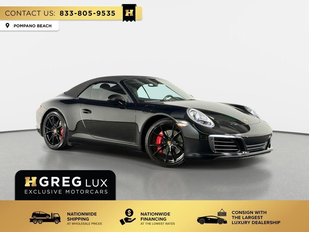 2018 Porsche 911 Carrera S Cabriolet RWD